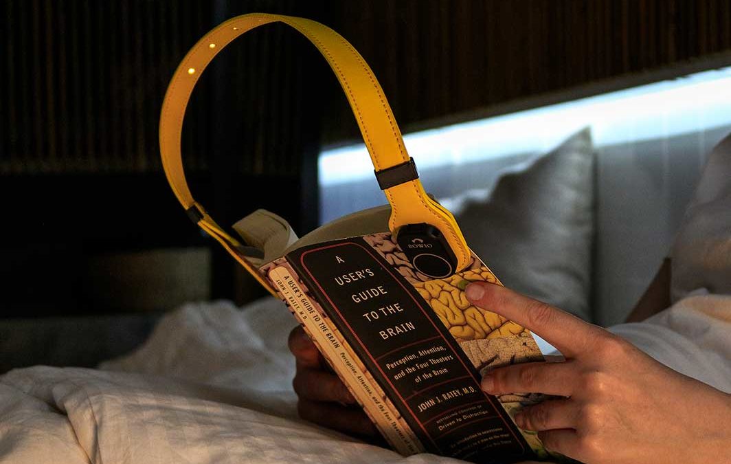 There's nothing better than curling up in bed with a good book, and BOWIO makes the experience perfect.