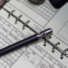 Bastion bolt carbon fiber pen is an elegant writing instrument for keeping track of important dates.