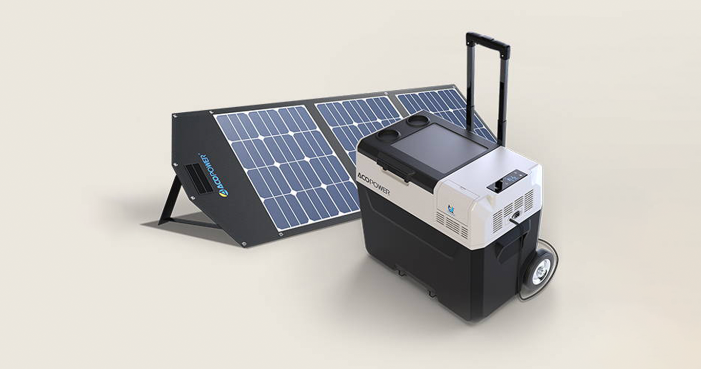CoolLion charging via solar
