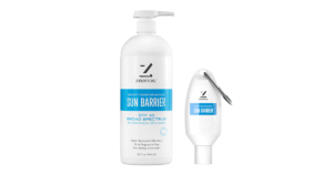 Zealios Zinc-Based sunscreen with SPF 45.