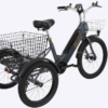 The BUZZ Bikes Cerana T E-Trike has a large basket.