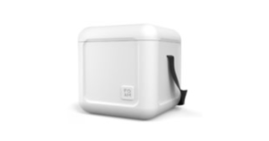 FOAM Portable Cooler in white.