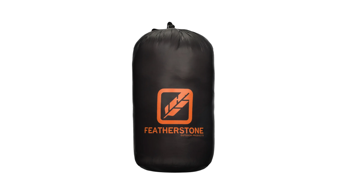 Featherstone Sleeping Bag Alternative, easily fits in one compact carrying bag