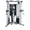 Life Fitness G7 Home Gym with foldable bench.
