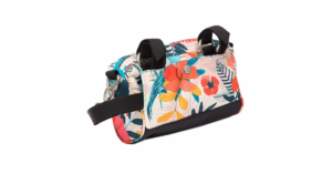 Po Campo Kinga Handlebar Bag 2 with a flower design.