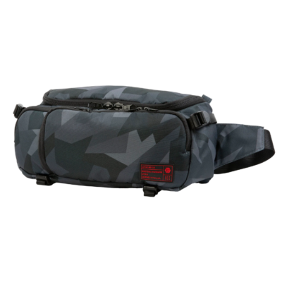 Hex Ranger Glacier Camo DSLR V2 easy-carry pack.