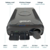 The GoSun SolarEnergy 266 port accessibility.
