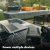 The GoSun SolarEnergy 266 with laptop.