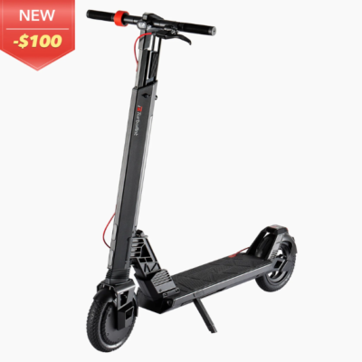 The TurboAnt V8 Dual Battery Electric Scooter is ready for action.