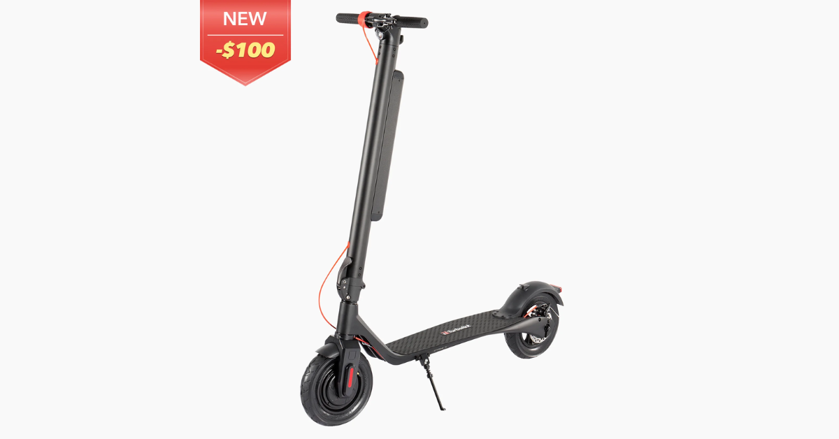 TurboAnt X7 Max Electric Scooter is ready for action.
