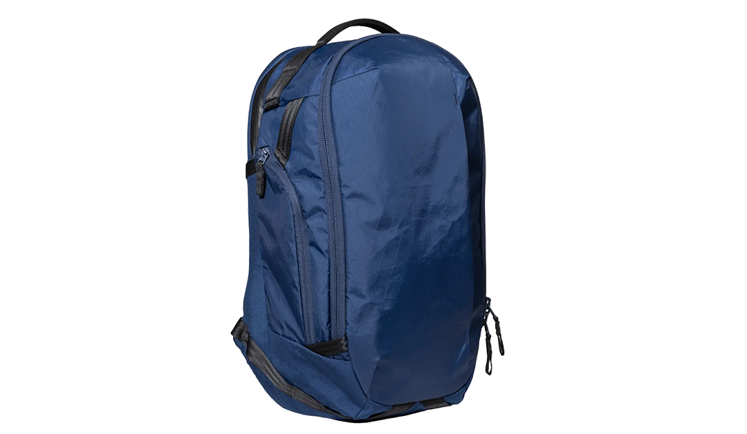 Able Carry Max Backpack in Ocean Blue.