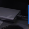 CarrGenie Wireless Adaptor setup in a car.