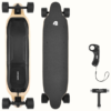 The retrospec Tidal Rev Plus Electric Longboard in natural
