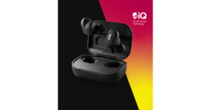 The SkullCandy Grind True Wireless Earbuds in black.