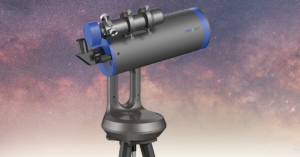 The MIRROSKY Smart Telescope capturing a starry sky.