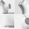 Collage of four images of Trombe.