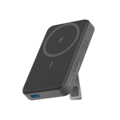 The Anker 633 Magnetic Battery in black.
